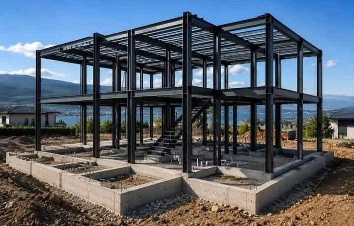 Sağlam iskelet,
yaşanacak yapı. · Öncesi